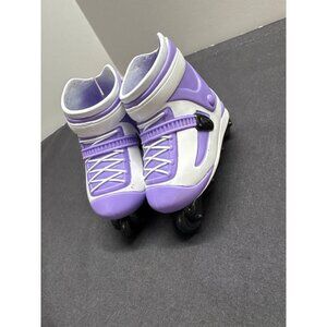Doll Shoes/ Roller Skates Sneakers Purple & White Toy Shoes